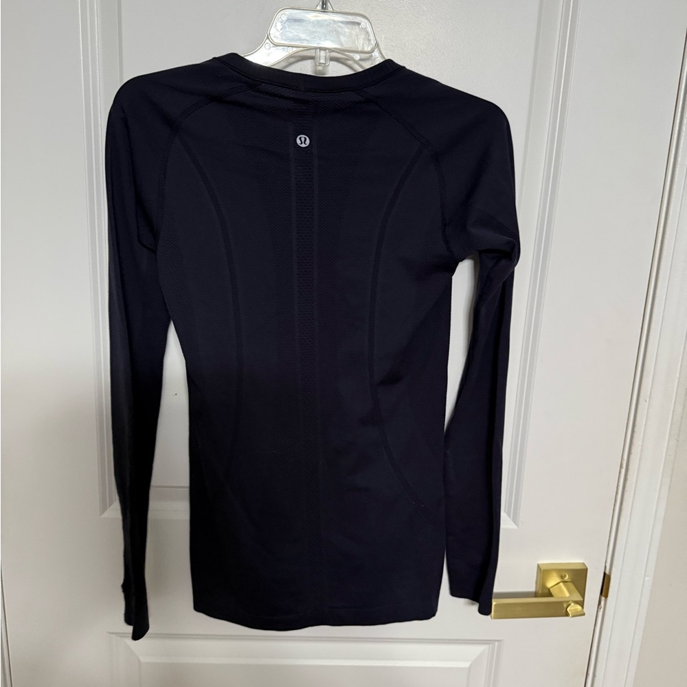 lululemon athletica Black Long Sleeve Top